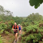 Craig Bowen Jones nearing the end of his 250-mile charity run last July whilst raising £16,000 for several great causes
