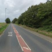 The utility works  are being carried out on the A146 in Thurton