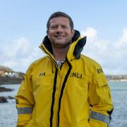 Dermot O'Leary has visited Cromer while filming a special episode of Saving Lives at Sea