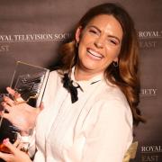 The Royal Television Society East are encouraging Norfolk creatives to enter. Pictured: Last years winner Zoie O'Brien