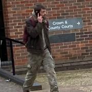 William Emmerson appeared in court over a protest against the Broads Authority