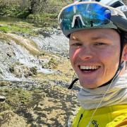 Medical student Alex's 8-day solo cycling journey across Spain for charity