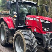 The tractor was stopped by officers on A11