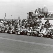 Mods and Rockers on Marine Parade in Great Yarmouth in the 1960s