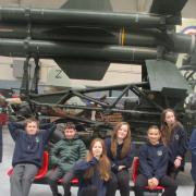 Pupils from West Norfolk experienced World War II and Cold War history