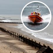 The Happisburgh RNLI crew were called into action on Wednesday