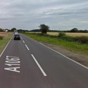 Drivers are facing delays due to a crash on the A1067 at Sparham