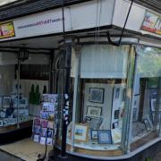 Norwich Art Shop was broken into in the early hours of Wednesday morning