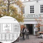 The Lamb Inn has submitted plans for an outside bar