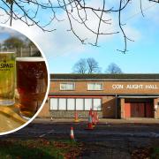 Connaught Hall in Attleborough has transformed its outside area into a beer garden