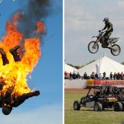 A huge motor vehicle festival with heart-stopping stunts and a 'wall of death' is coming to a Norfolk seaside town