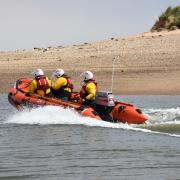 Seven people were rescued by a lifeboat crew at Wells over the weekend