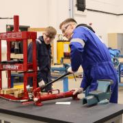 Delegates taking part in the Engineering Skills Bootcamp at East Coast College