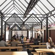 A new covered area could be created inside Norwich Market as part of the plans
