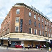 The former Debenhams Building in Red Lion Street has been boarded up for a number of years