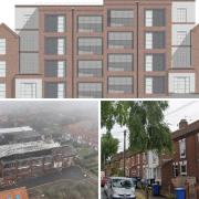 Neighbours in Romany Road, Norwich, fear the new housing will block out their light