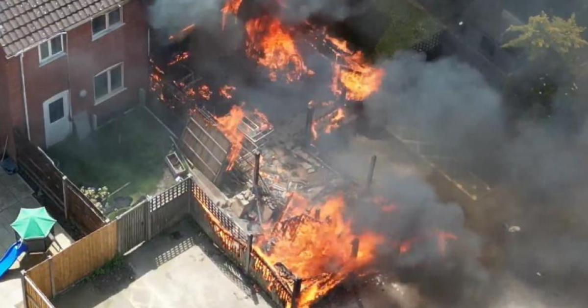 Boy interviewed by police after fire in North Walsham