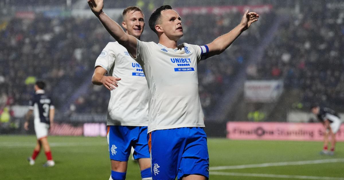 Photo: Edp24 Shankland Seals Rangers Victory at Falkirk