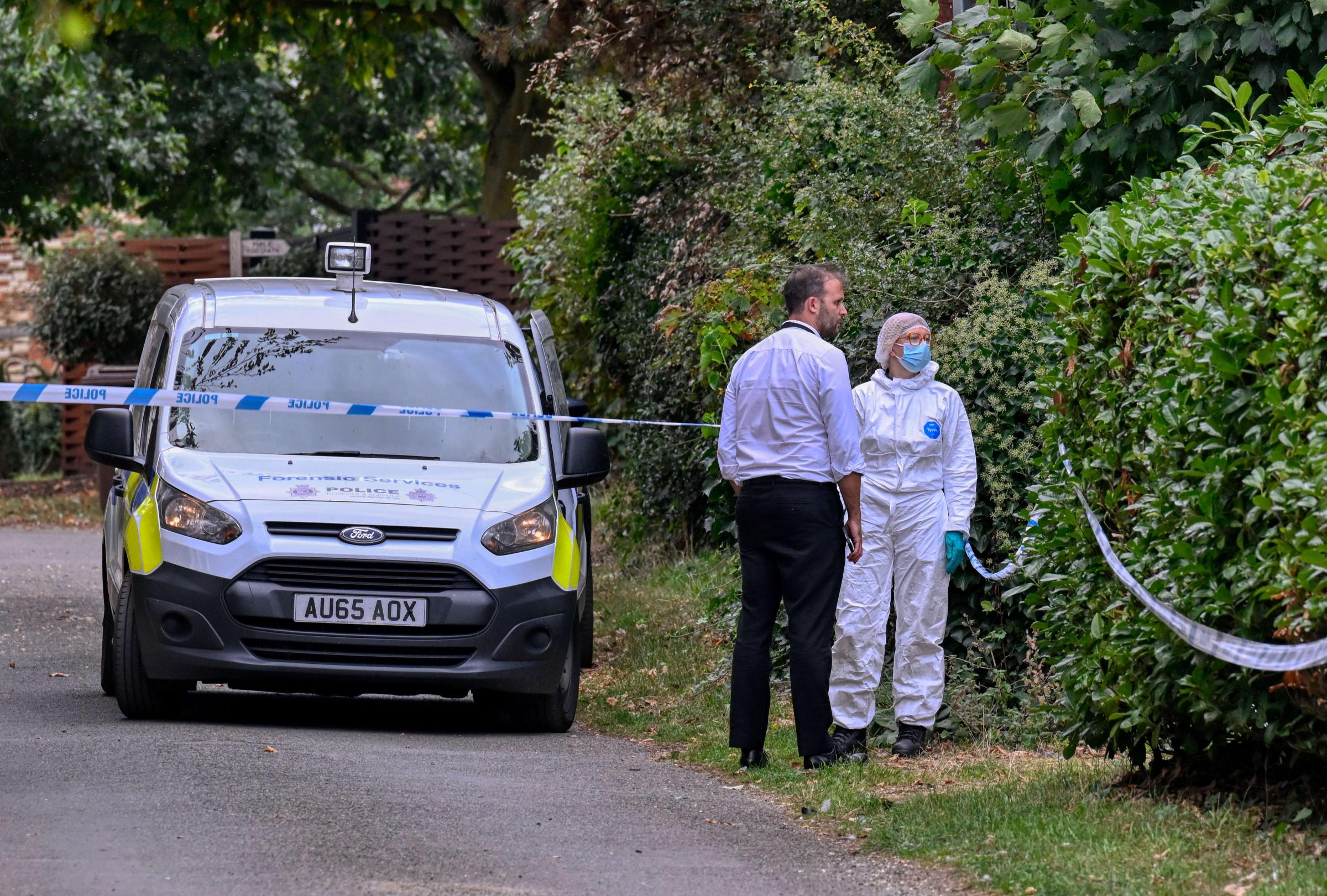 Police cordon remains in place five days after murder of 'generous and loving' doctor