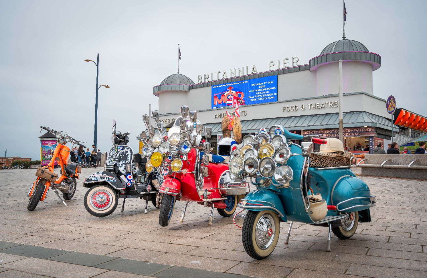 Army of vintage scooters to roar through coastal town this weekend