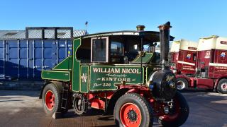 A 1928 Foden C tractor was sold at Cheffins vintage auction at Sutton, near Ely