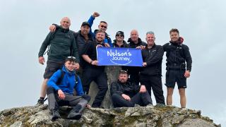 UK Power Networks linespeople reach the top of Ben Nevis for Nelson's Journey