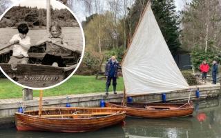 Another nostalgic vessel has been added to Hunter's Yard from the Swallows and Amazons film.