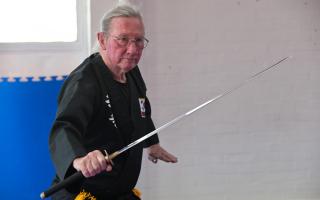 Jack Eves , 73, of Thetford, has earned his Kuk Sool Won black belt