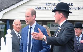 The Prince of Wales has arrived for a surprise visit to the Royal Norfolk Show
