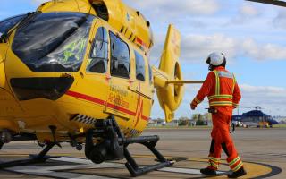 The East Anglian Air Ambulance will feature in the new series of Emergency Helicopter Medics