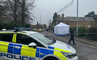 The hunt continues after a man was stabbed in Thetford on Sunday