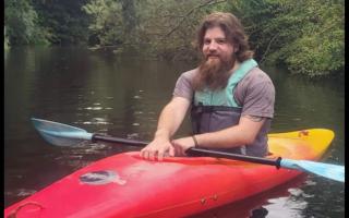 Brandon March is planning to head back to kayaking as he moves to a healthier life, with help from the Ready for Change platform